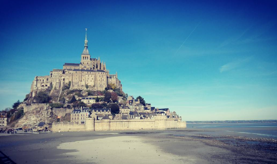 Le Mont Saint-Michel vu par David Balaguer. (Instagram de David Balaguer)