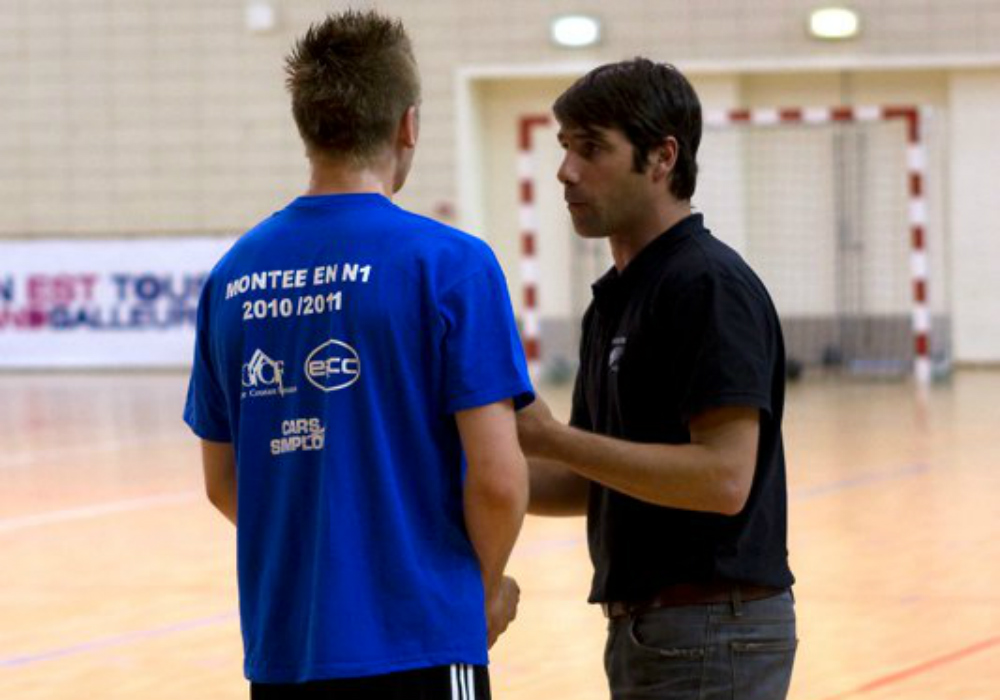 Les débuts du coach Fabien Courtial. (Crédit: Laurent Théophile)