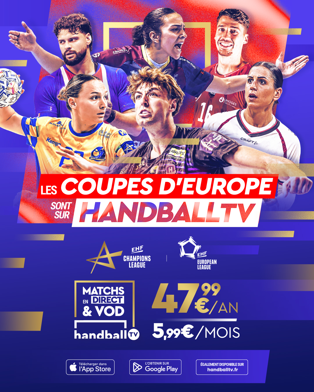 HandballTV - Coupes d'Europe