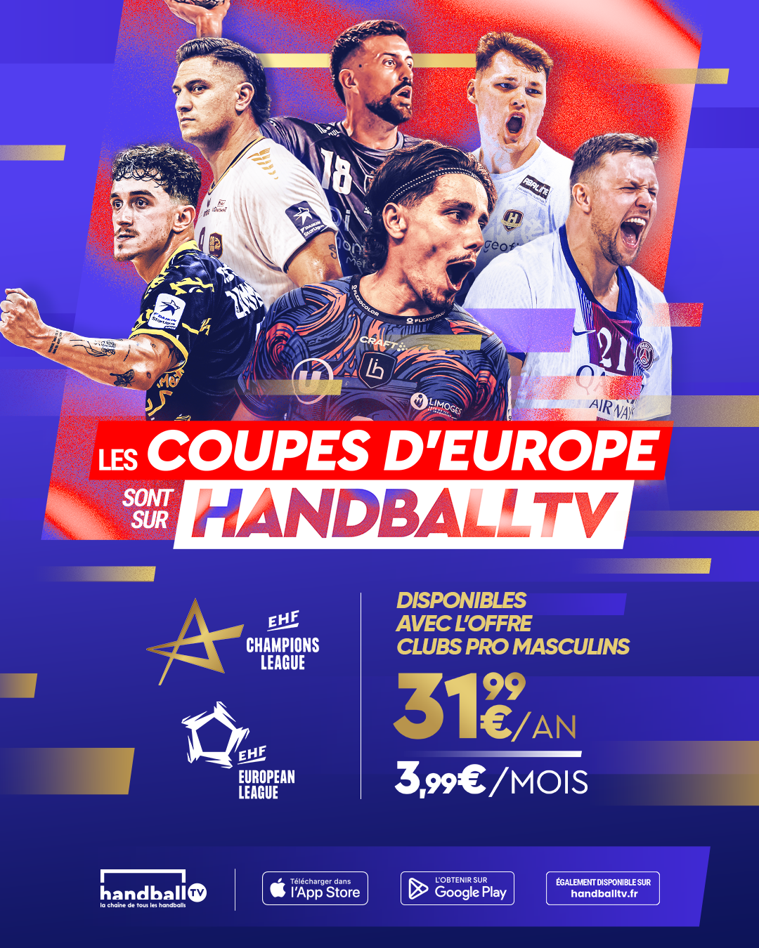 HandballTV - Coupes d'Europe