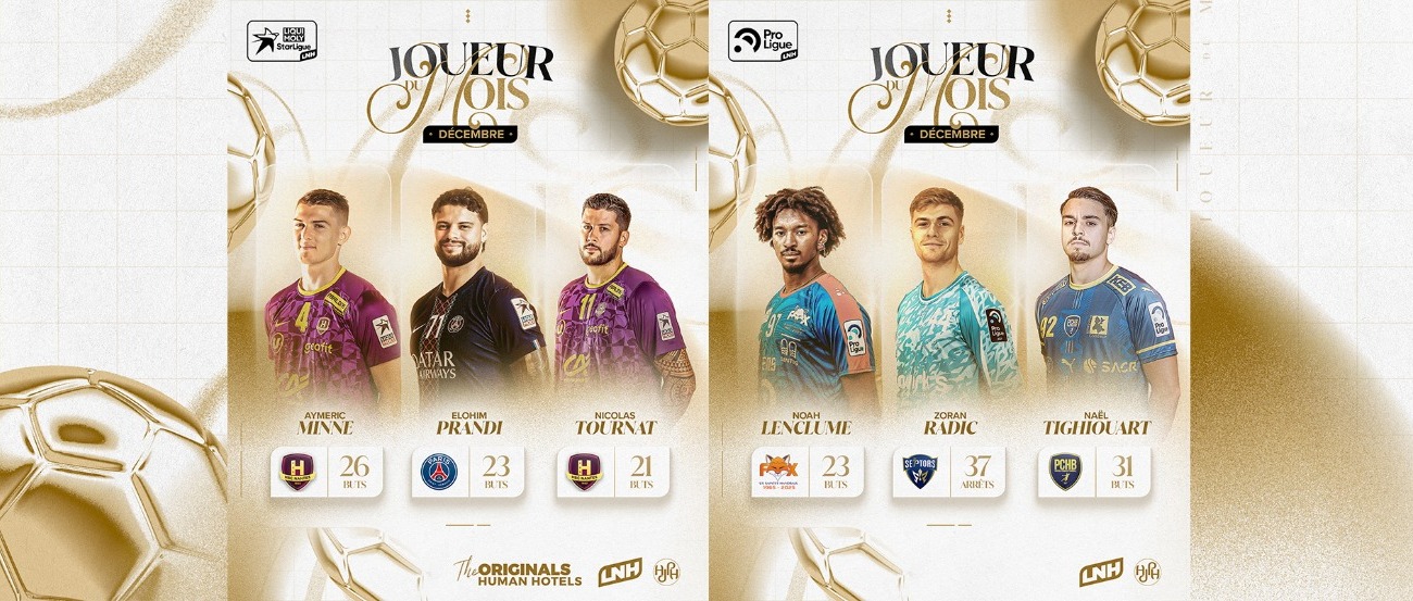 Votez pour le Joueur du Mois de Décembre !