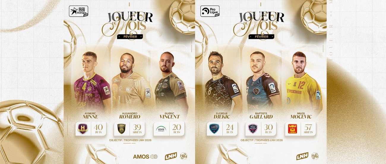 Votez pour les Joueur du Mois de février !