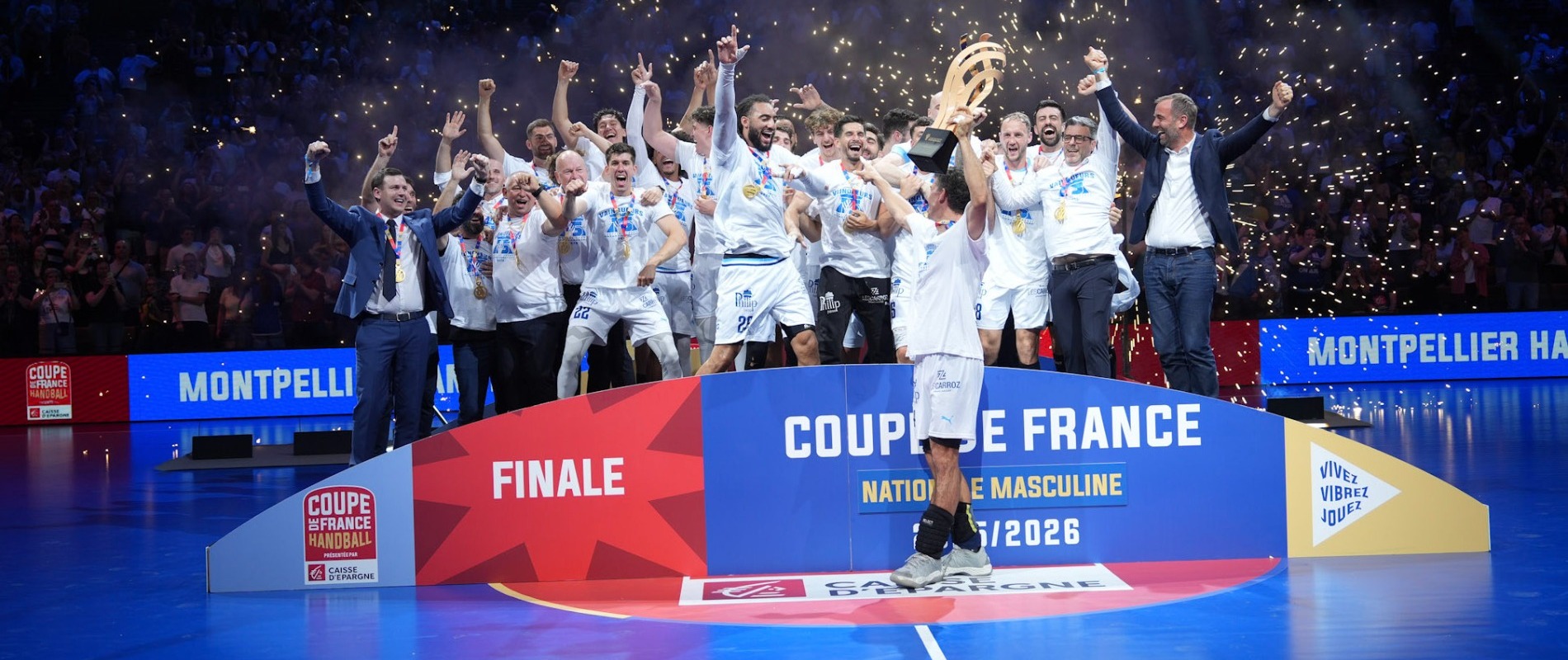 Montpellier conserve sa couronne face à Nantes et s'offre un 15e sacre !