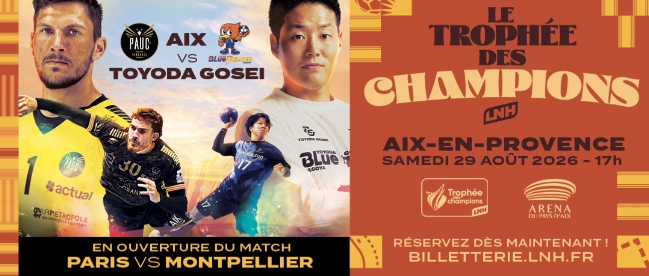 Le PAUC affrontera Toyoda Gosei lors du Trophée des Champions