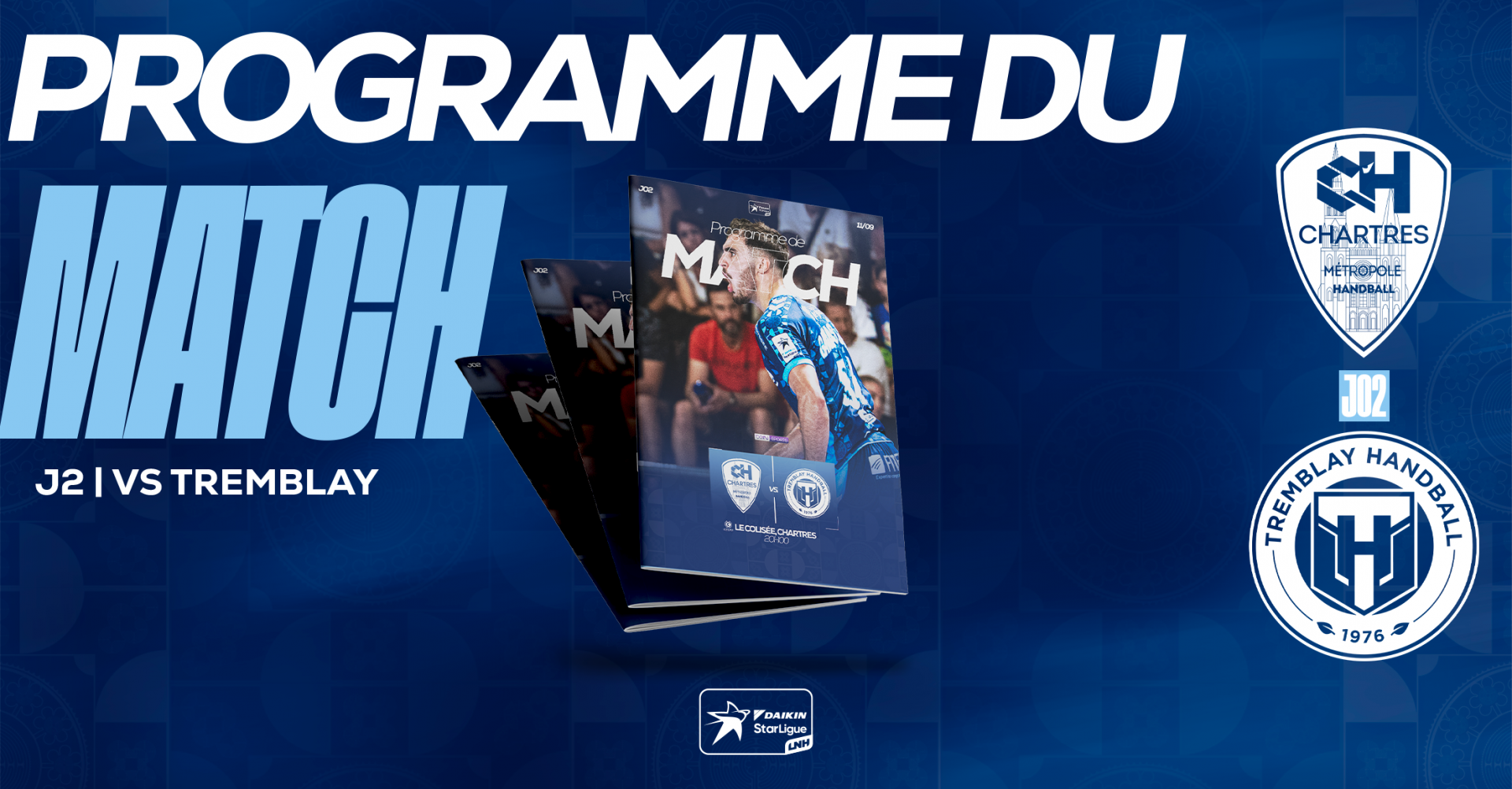 Infos &amp; Programme de match vs Tremblay