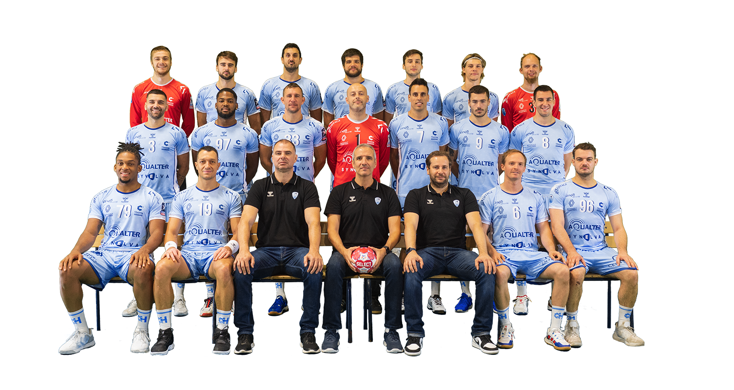 photo équipe C'Chartres Métropole Handball