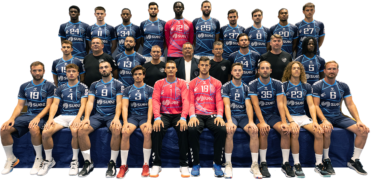 photo équipe US Créteil Handball