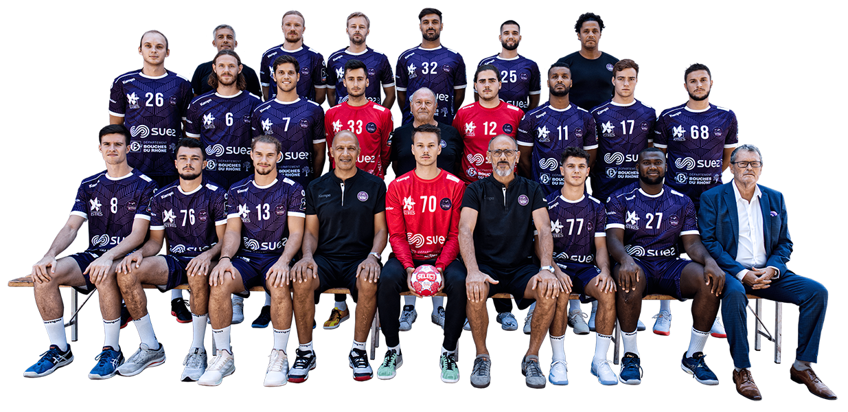 photo équipe Istres Provence Handball
