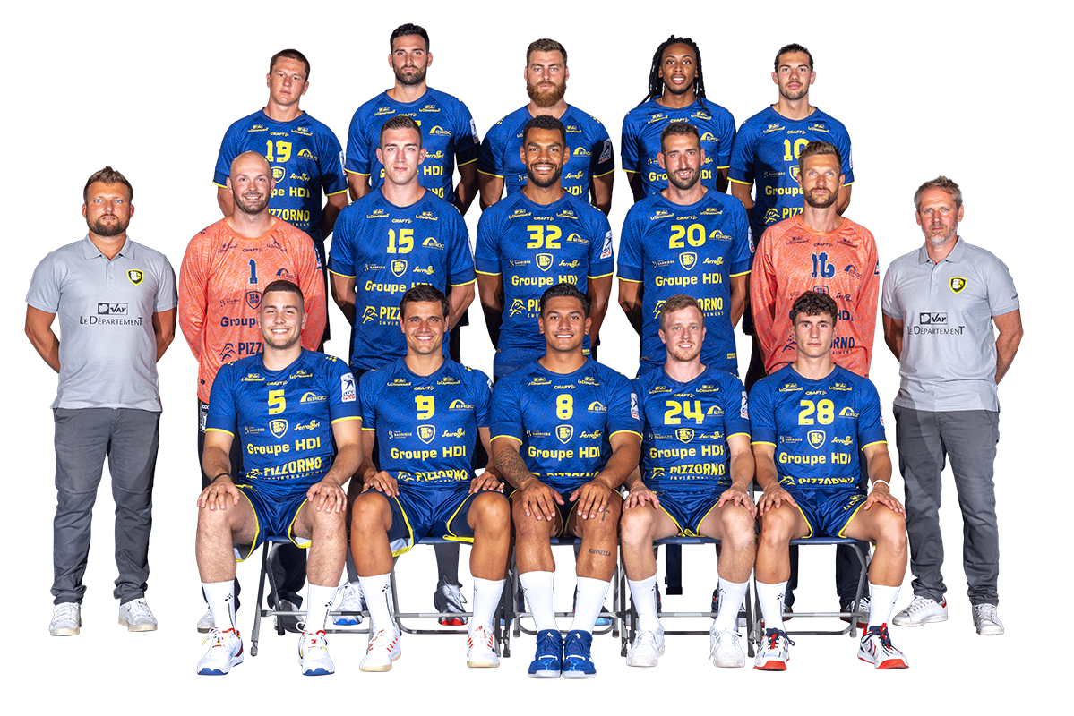 photo équipe Saint-Raphaël Var Handball
